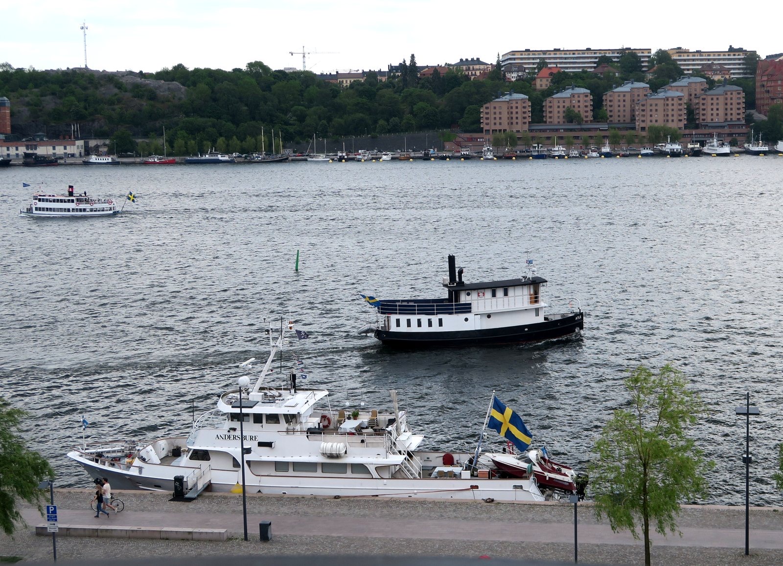 Atle leaving Norr Mälarstrand