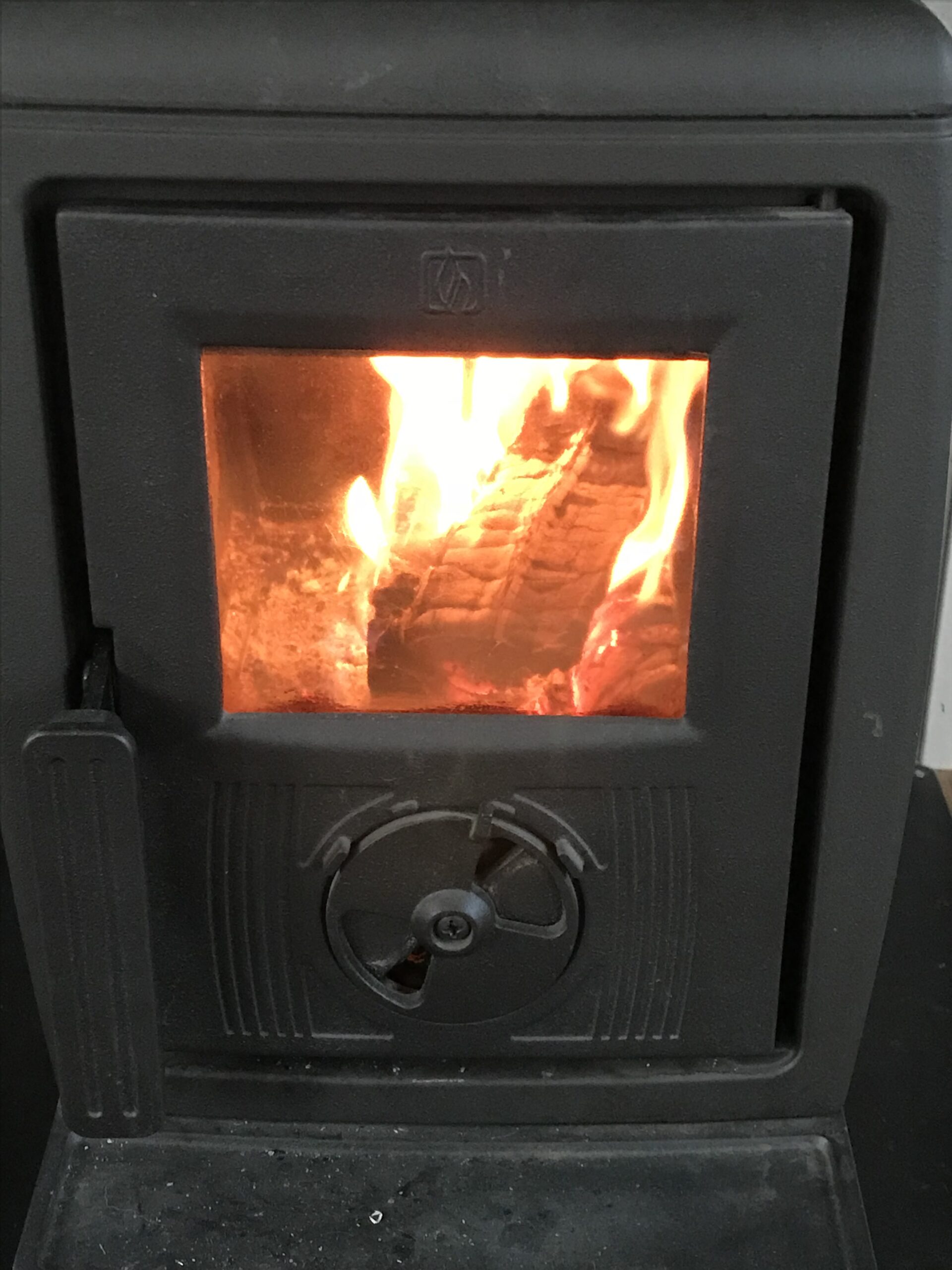 Weather deck Stove in lounge